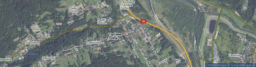 Zdjęcie satelitarne Tarnawa Dolna ul.